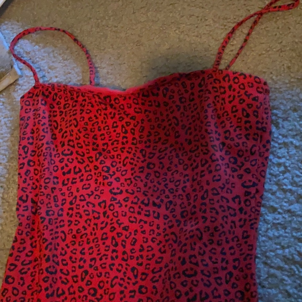 Leopard mini dress